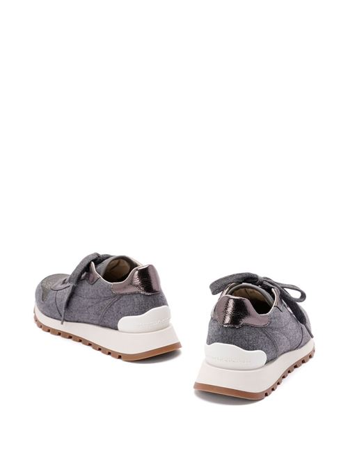 Wool sneaker BRUNELLO CUCINELLI | MZ26G1960C003